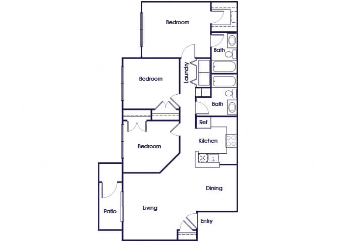 Suite A Floorplan